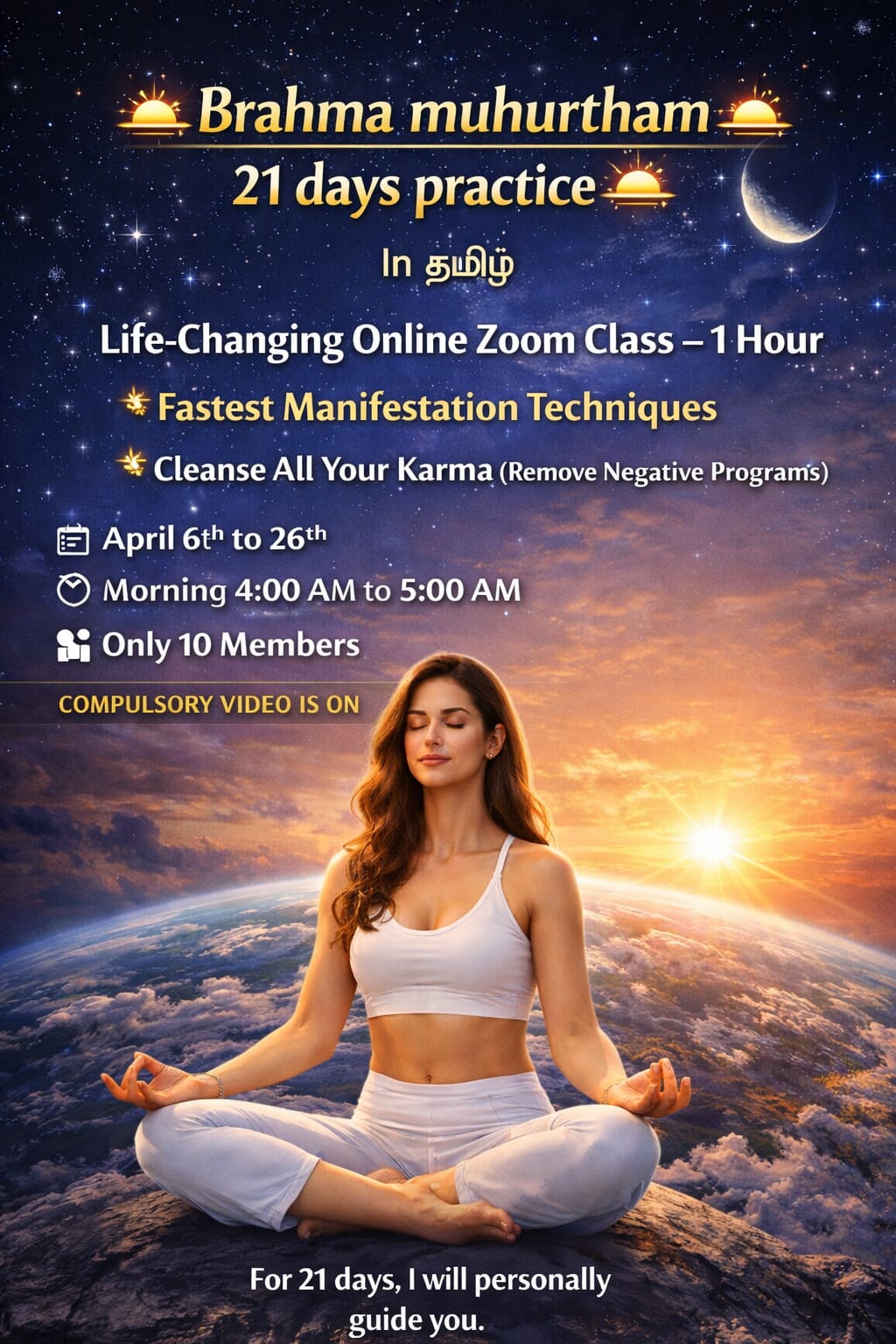 🌅 Brahma Muhurtham Class